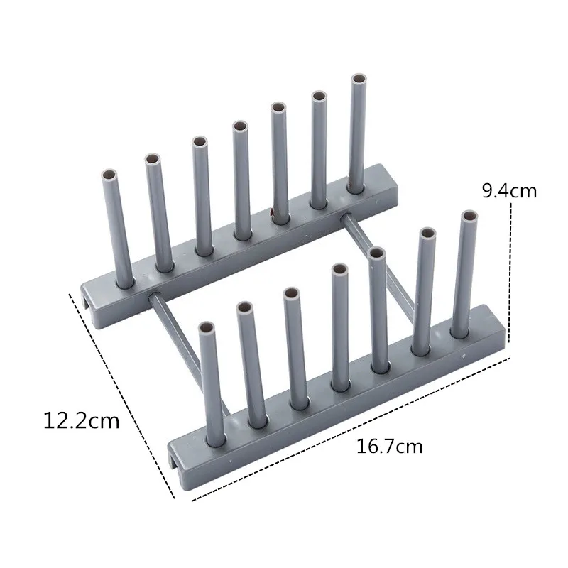 Сушилка для тарелок, пластиковая подставка для кастрюль, крышка, держатель для хранения, полка для приготовления посуды, подставка для сковородки, кухонный Органайзер, крышка для кастрюль