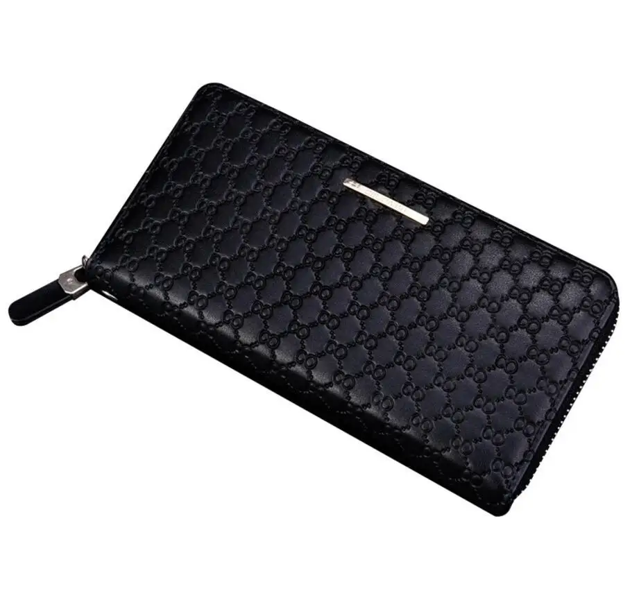 

New Purse Male Han Edition Contracted More Than Long For Leisure Hand Bag Leather Wallet Men Clutch Bags Phone Wallets luxury