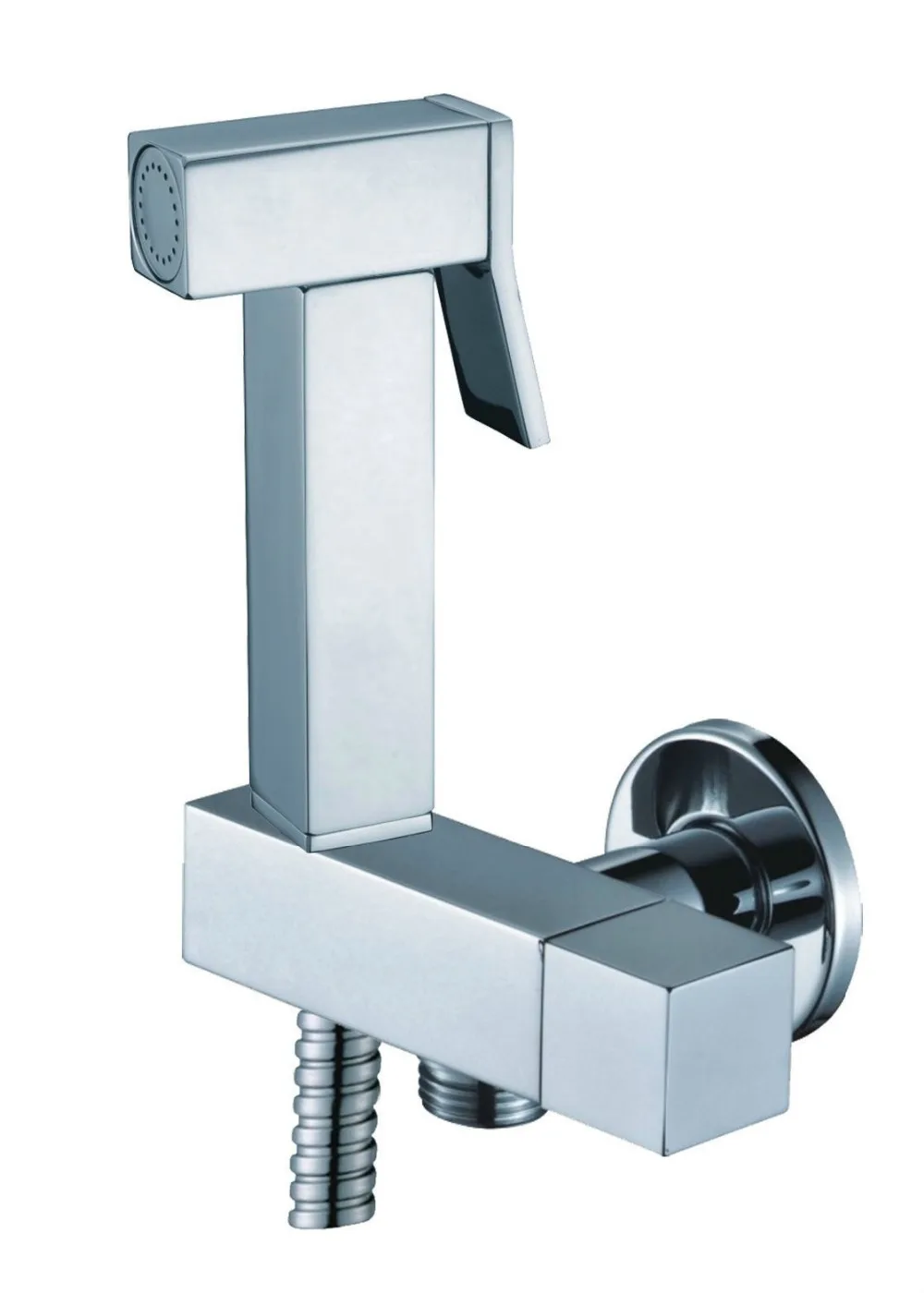 New Brass Bidet Spray Shattaf Douche kits with brass bracket with