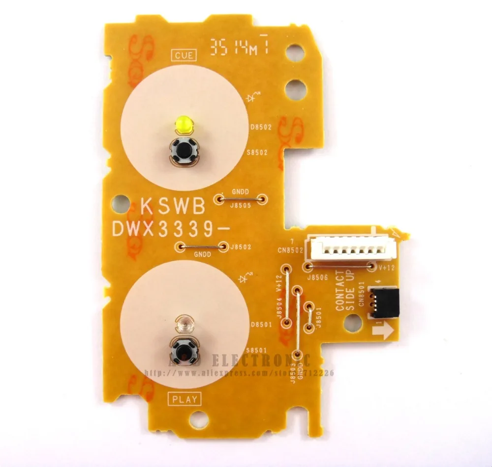 2PCS Play Cue Circuit Board PCB-DWX 3339 DWX3339 for Pioneer CDJ 2000 Nexus yellow version