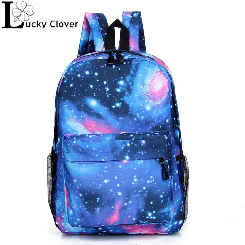 2015 women men's backpack Canvas New GALAXY collection Printing casual school/sport/travel latop shoulder book bags pack brand |