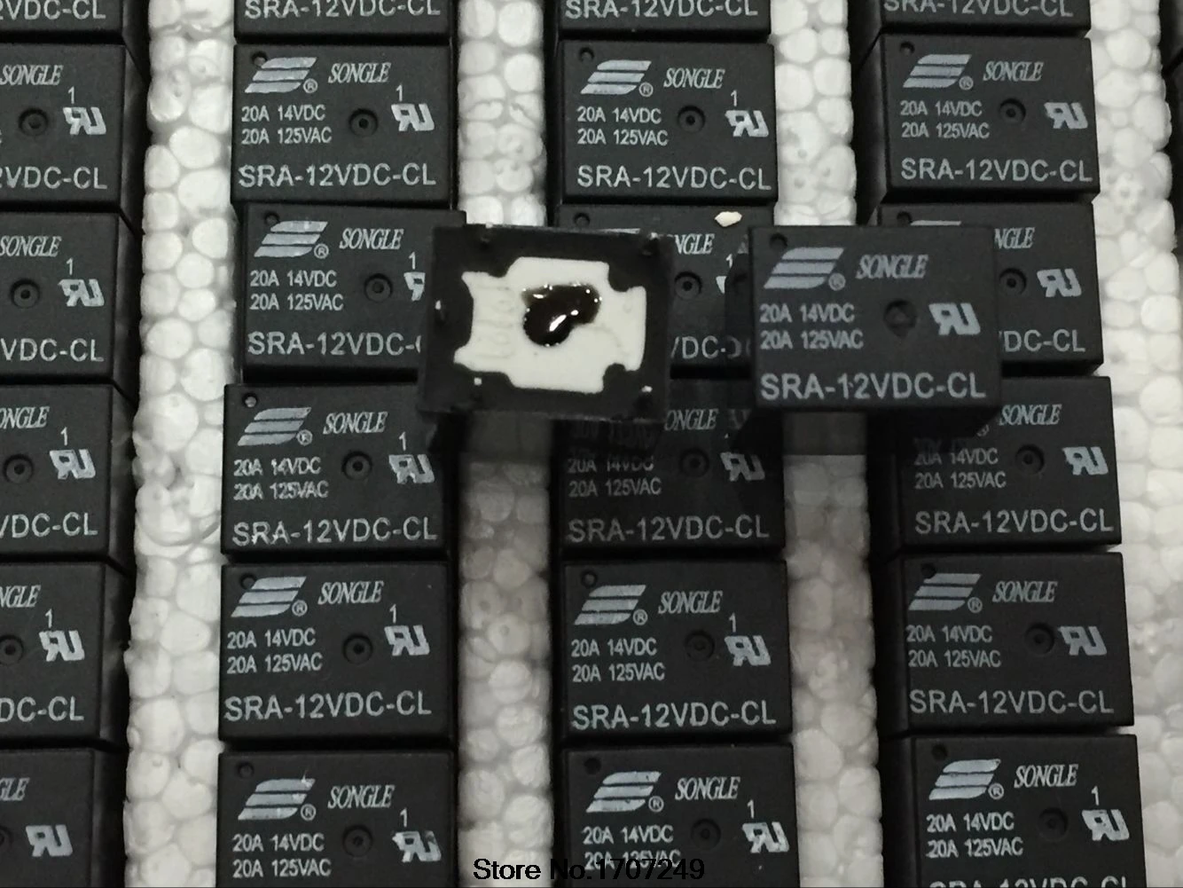 

Free Shipping 100% New Original Power Relay 100pcs/lot SRA-12VDC-CL Relay 12V 20A 5pin One Open One Close Automotive relay