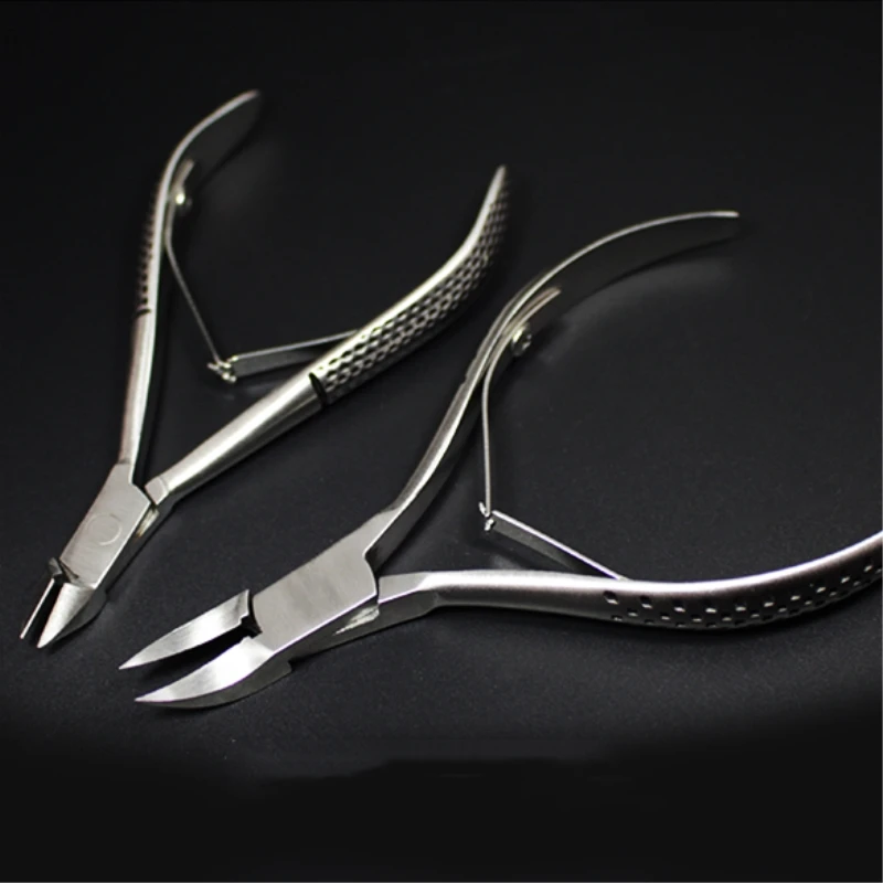 Professional Fingernail Toenail Cuticle Nipper Trimming Stainless Steel Nail Clipper Cutter Cuticle Scissor Plier Manicure Tools