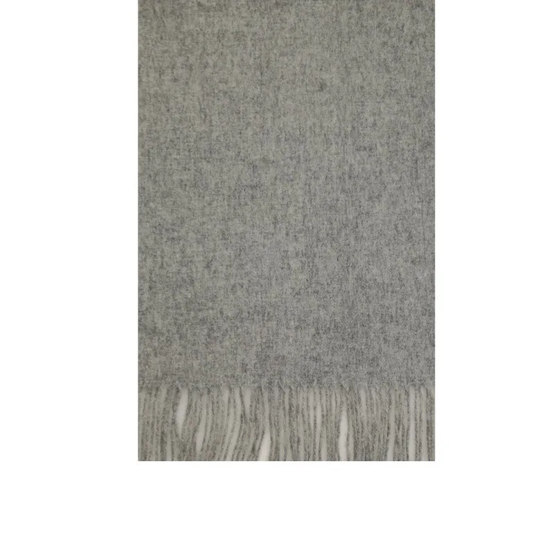 head scarves for men High quality fashion 100% pure Cashmere wool natural fabric scarf Autumn winter soft warm women mens scarf brand plain color head scarves for men