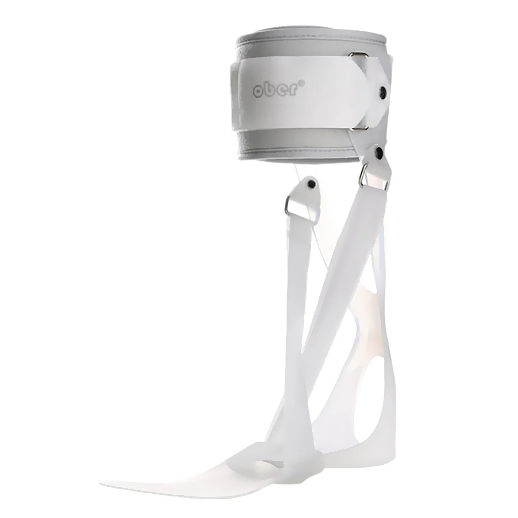 Adjustable Foot Drop Brace Orthosis Correction Ankle Support Stabilizer for Right Foot