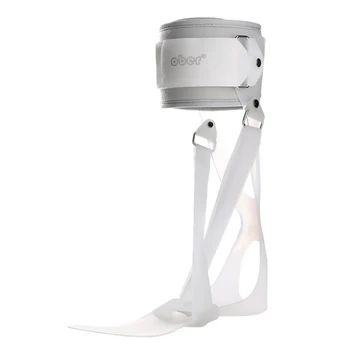 

Adjustable Foot Drop Brace Orthosis Correction Ankle Support Stabilizer for Right Foot