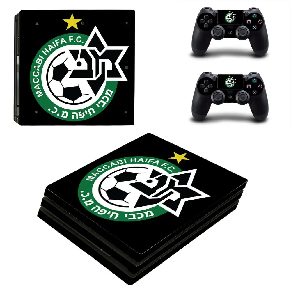 Maccabi Haifa FC PS4 Pro наклейка кожи для playstation 4 Pro консоль и контроллер для Dualshock PS4 Pro наклейка s Наклейка Винил