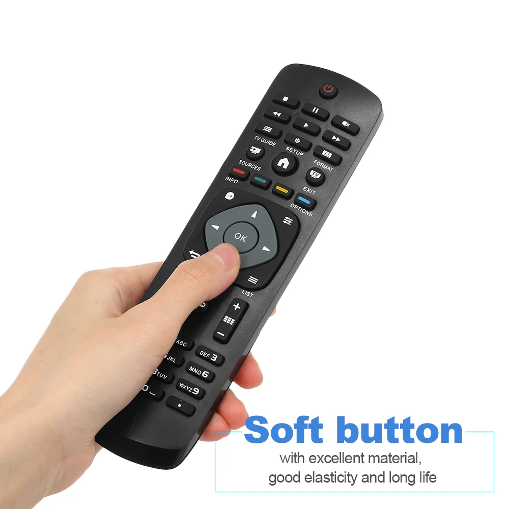 

New Universal TV Remote Control Portable Keyboard Wireless Smart Controller Replacement For PHILIPS LCD TV Smart Digital HDTV
