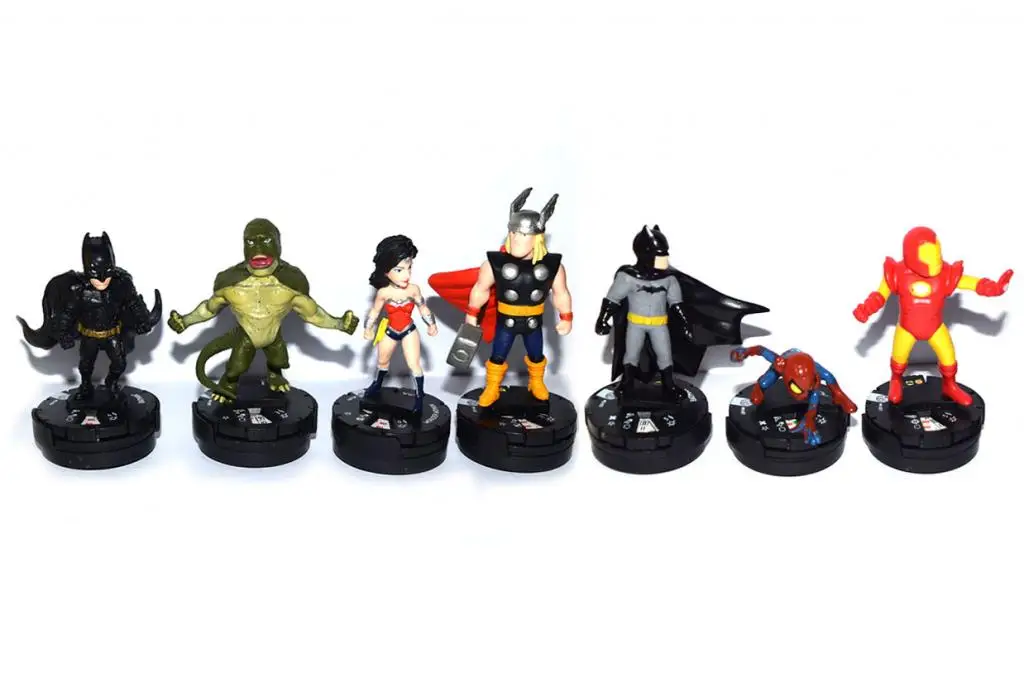 miniature batman figure