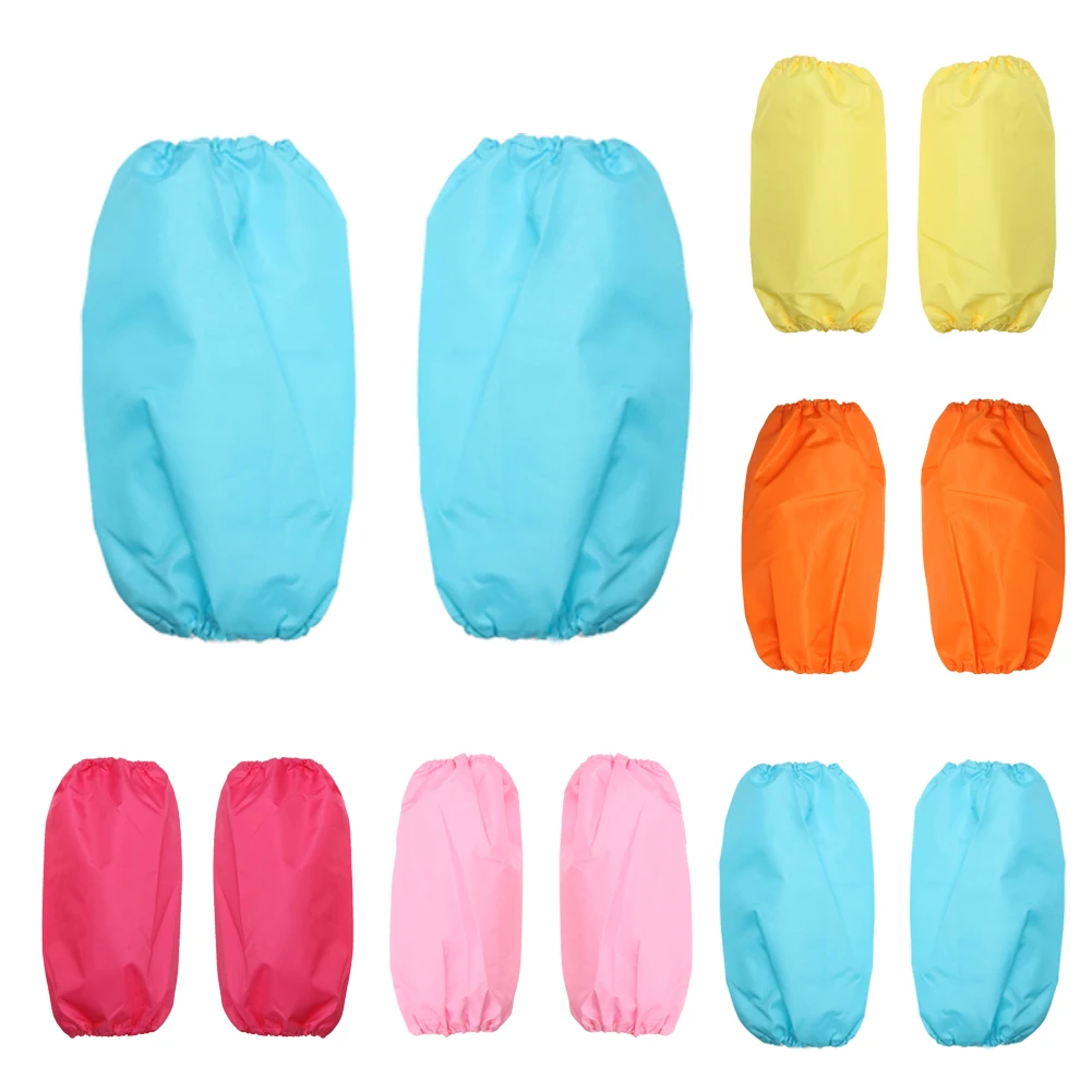 

Baby Oversleeve Kids Cartoon Polyester Colorful cartoon Oversleeve Waterproof Art Sleevelet Dustproof Sleeves S/M/L FCI#