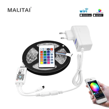 

Smart Home House WiFi LED light Strip 5M RGB RGBW RGBWW App Control Smart lamp Tape Smart Life lighting For Android / IOS System