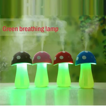 

Cartoon USB Mini Air Ultrasonic Aroma Diffuser Mist Maker Water Purification Touch Mushroom Humidifier Lamp Essential Diffuser