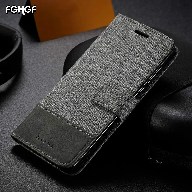 FGHGF флип Бизнес бумажник чехол для телефона Xiao mi Pocophone F1 Red 5 Plus Xiaomi A1 A2 6X 5X |