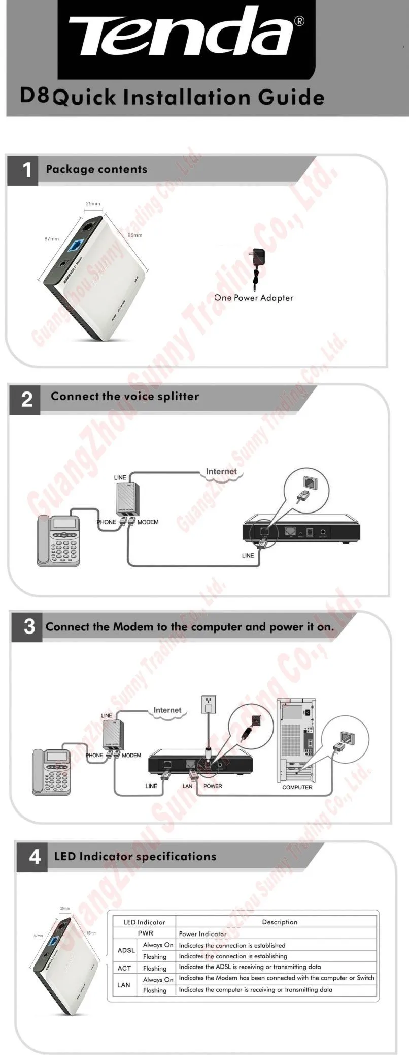 D8 Quick Installation Guide + Print -1