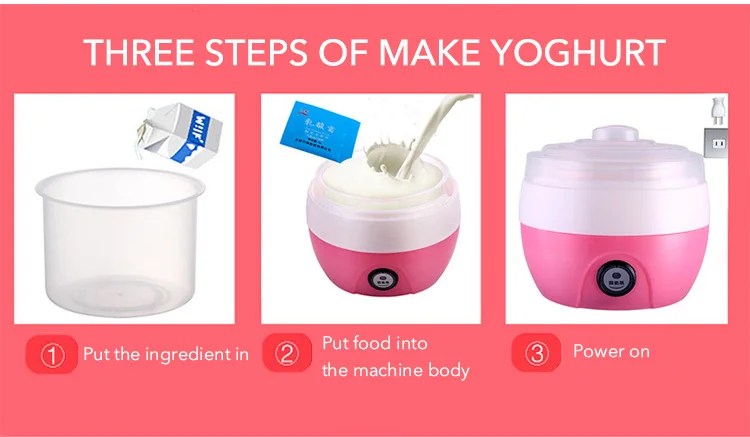 Мини йогурт машина youguartt Natto риса пластиковый материал просто работает аппарат для приготовления йогурта кухонные приборы