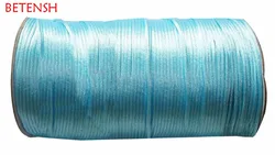 100% Nylon! Aprox130 M / Rollo Aqua Azul Nudo Chino Cordón Que Rebordea la Cuerda de Hilo Línea de Jade Joyería de Bricolaje Artesanal Cordón Macrame 3 Mm 100% Nylon! Aprox130 M / Rollo Aqua Azul Nudo Chino Cordón Que Rebordea la Cuerda de Hilo Línea de Jade Joyería de Bricolaje Artesanal Cordón Macrame 3 Mm
