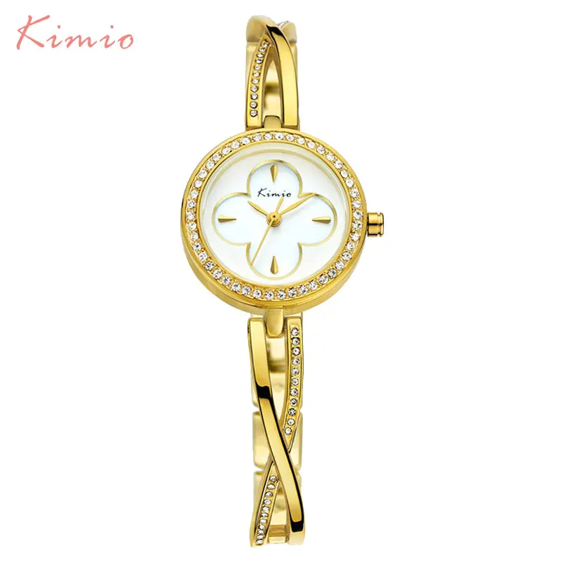 

2018 New Kimio Luxury Top Brand Watches Women's Bracelet Watches Quartz Lady Dress Wristwatches Clock.Reloj
