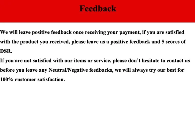 feedback