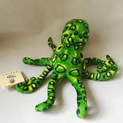Реальная жизнь игрушка около см 30 см зеленый осьминог плюшевая игрушка кукла детская игрушка подарок w1177