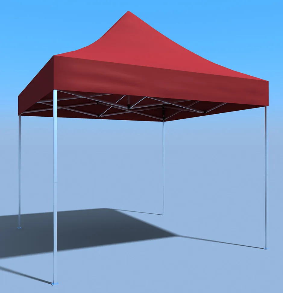 Высокое качество 10ft x 10ft наружная стальная рама всплывающий сад gazebo marquee с печатью крыши