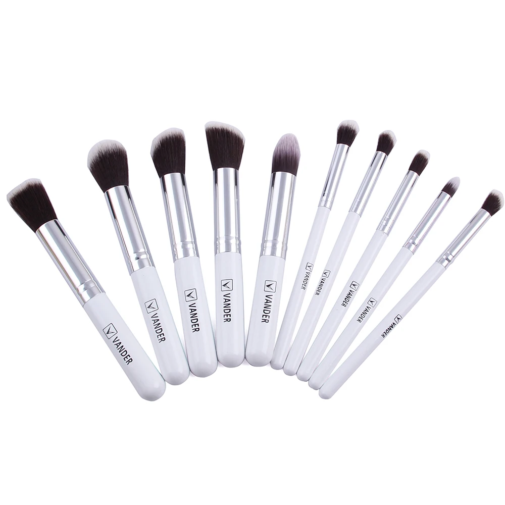 Powder Blush Contour Foundation Brush For Face Makeup Brush Set Pincel Maquiagem 10 Pcs Cosmetic Make Up brushes Set 6 Colors (2)