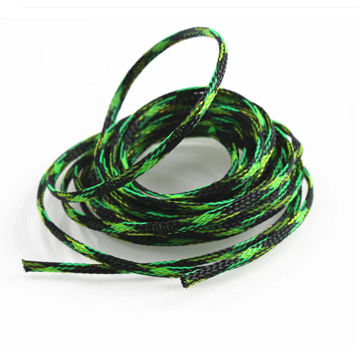 

Insulation Braided Cable Sleeve 1M 5M 10M 2mm Wire Protection Tube Tight PET Nylon Expandable Braided Cable Sleeving