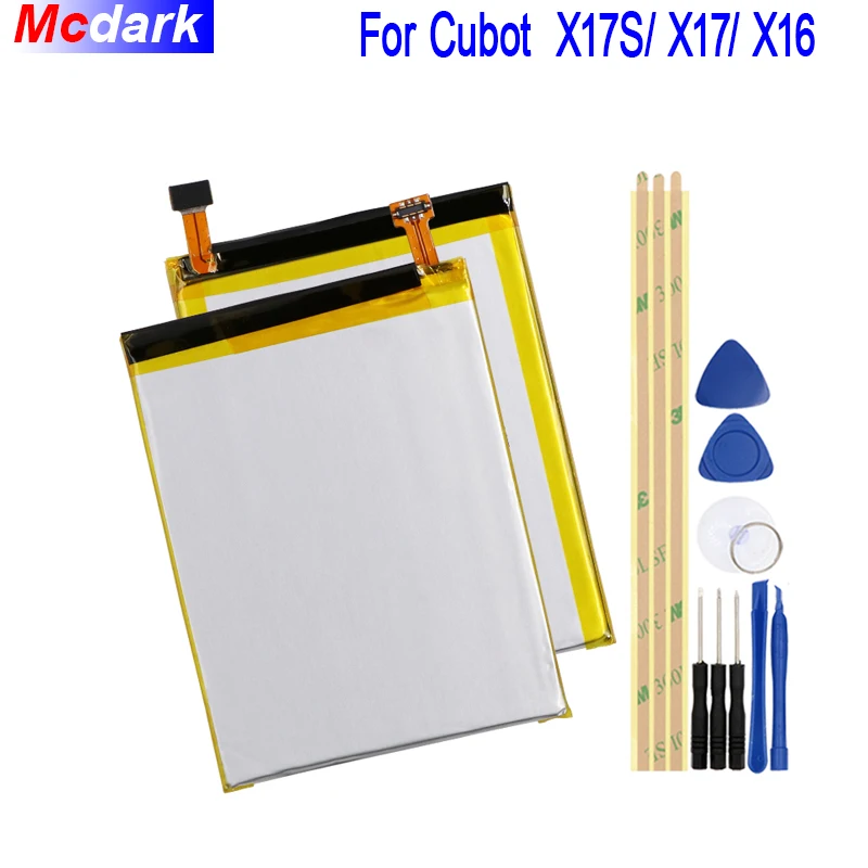 Mcdark 2500 мА/ч Батарея для Cubot X17 S X16 аккумуляторная батарея Акку PIL мобильный телефон