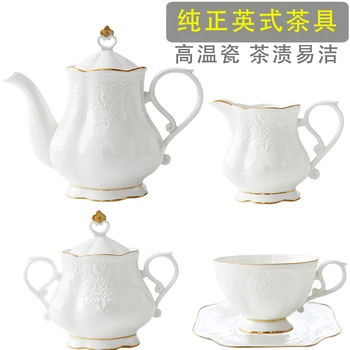 

wedding decoration Continental English Black Tea Afternoon Tea Set Coffee Cup Set Household European Small Luxury Coffee Set