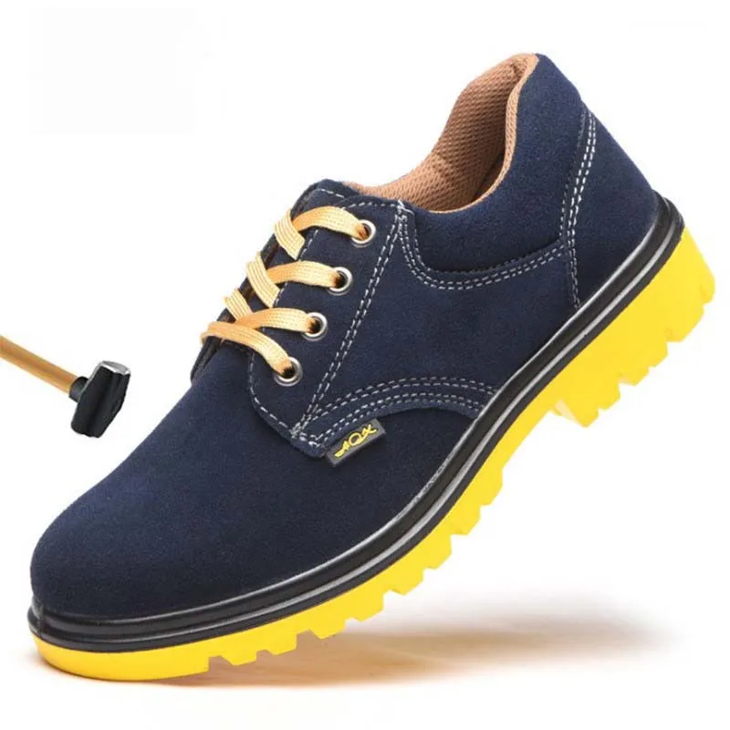 The New Indestructible Leather upper Sneakers Men Outdoor Steel Toe Footwear Men's Work Safety Shoes Military Combat Ankle Boots The New Indestructible Leather upper Sneakers Men Outdoor Steel Toe Footwear Men's Work Safety Shoes Military Combat Ankle Boots