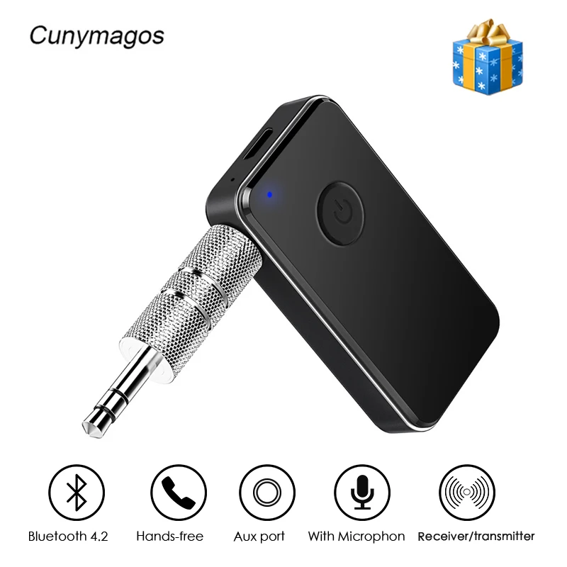 Передатчик Bluetooth приемник Wirelesss 2 в 1 A2DP 4 Car Kit Aux 3 5 мм аудио адаптер для ТВ домашней
