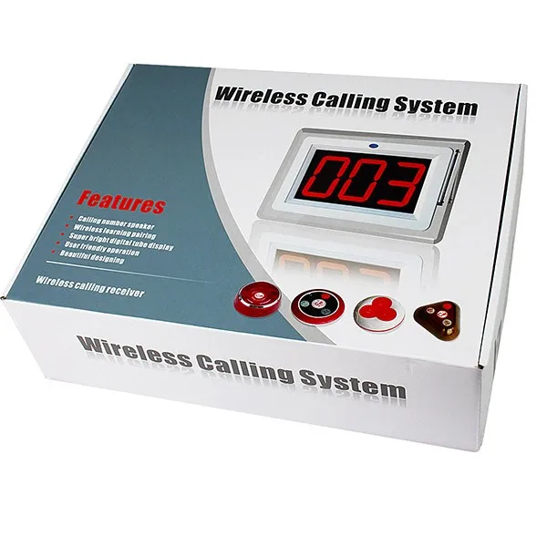 Sistema Cercapersone Retekess T114 Per Ristoranti - 1 Ricevitore + 10 Pulsanti Wireless