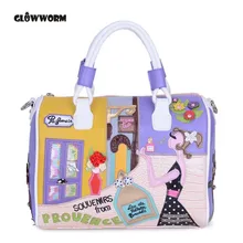 2017 Nouvelle Mode Rétro Sac À La Main Broderie De Voiture Et Fille Portable Unique Sac À Bandoulière Femmes Sac Drop Shipping CX468
