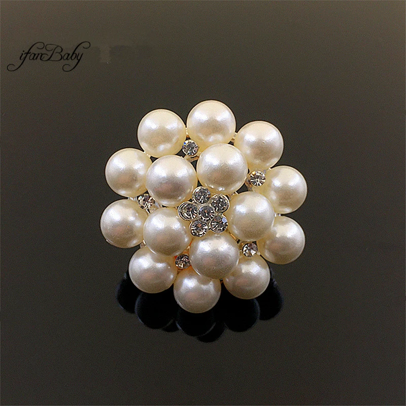pearl rhinestone buttons 1