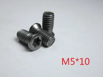 

100pcs M5*10mm Insert Hexagon Torx Screws for Replaces Carbide Inserts CNC machine Lathe M5 x 10mm accessories blade cutter