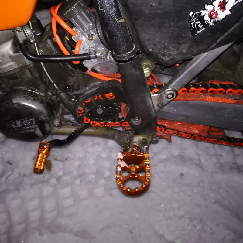 MX Гонки подножки педали для подножки KTM SX EXC SX SX-F XC-F EXC-F 65 85 125 200 250 300 350 400 450 525 530 и т. д