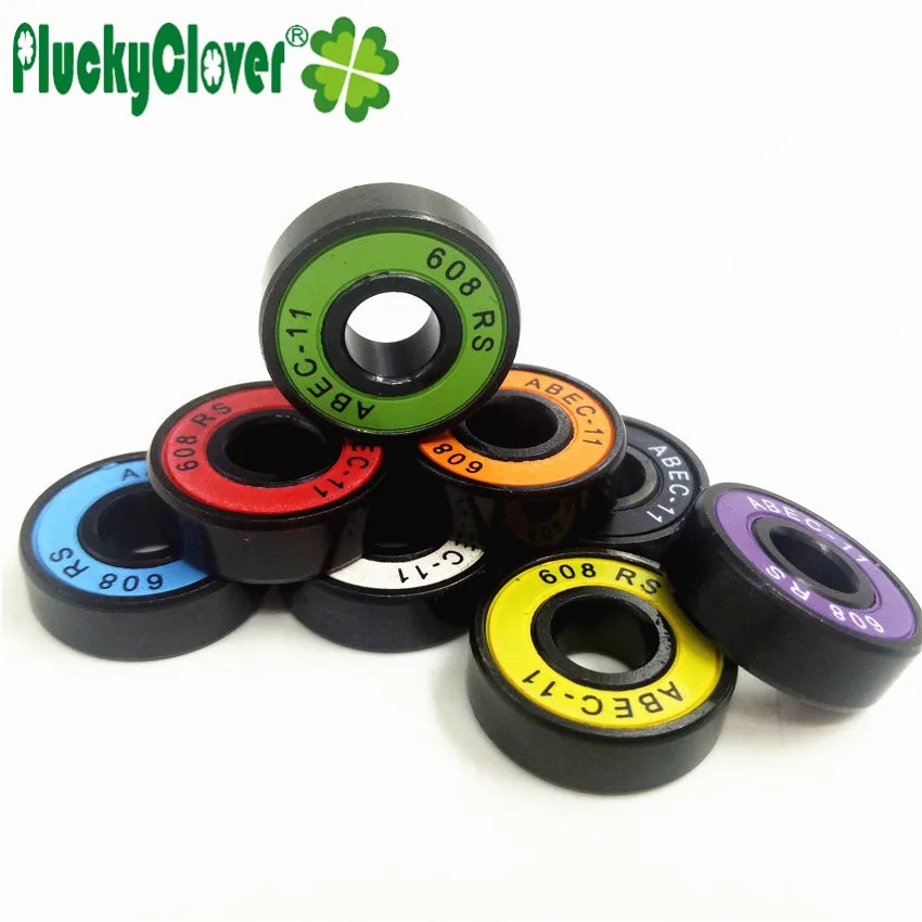 longboard skateboard Standard 8mm Bearing Speed Ring Spacer Axle Nut