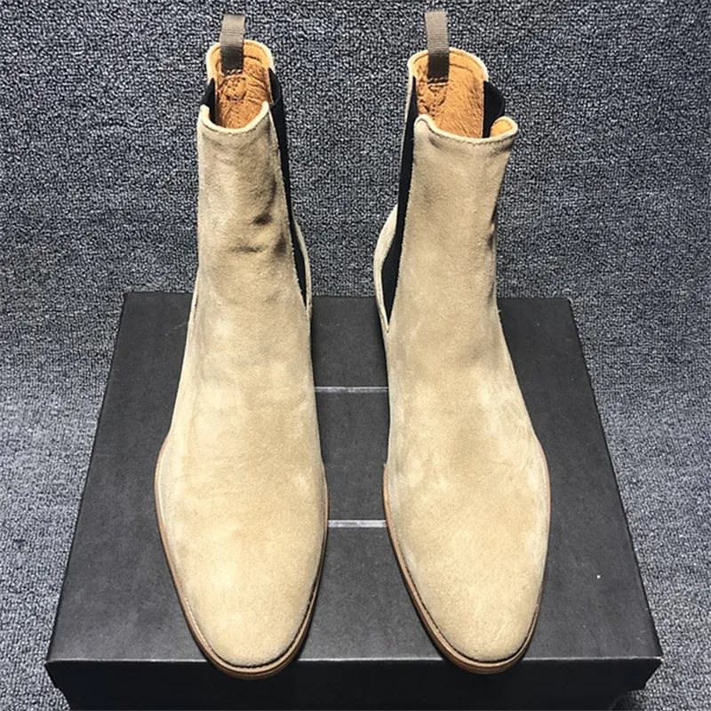 Эластичные броги в стиле пэчворк; простые мужские ботинки из замши; Абрикосовый Цвет; эксклюзивные формальные ботинки на танкетке для торже... Эластичные броги в стиле пэчворк; простые мужские ботинки из замши; Абрикосовый Цвет; эксклюзивные формальные ботинки на танкетке для торже...