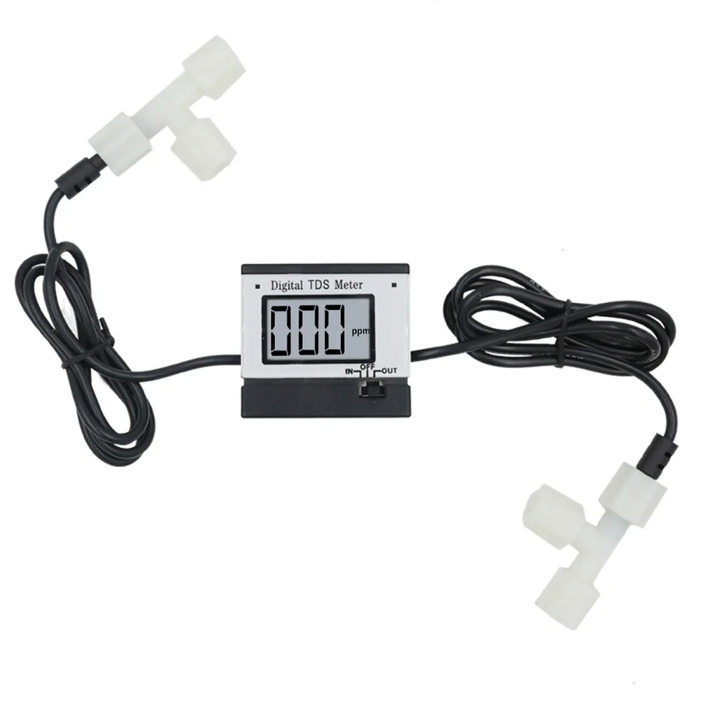 Измерительный прибор TDS 0 ~ 1999 ppm диапазон фильтр Измеритель проводимости Воды для