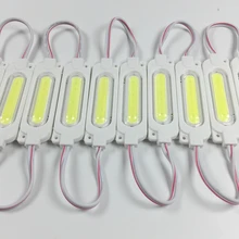 20 шт. DC12V COB Светодиодный модуль 7020 рекламные модули светящиеся символы, модули для фоновой подсветки IP65 водонепроницаемый