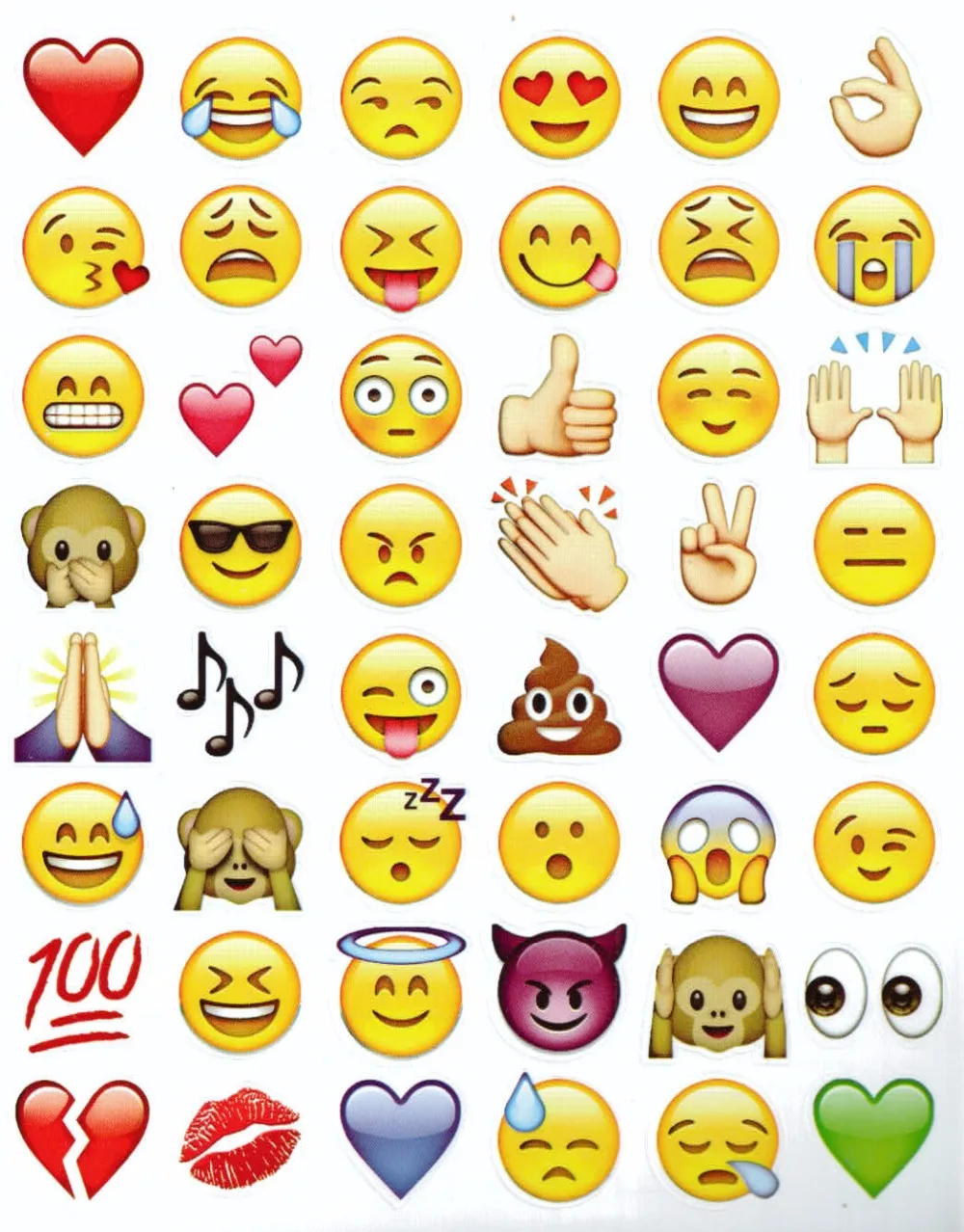 4 PC Fun bonito adesivo 192 de corte de Emoji Emoji sorriso adesivo de vinil para iPhone Laptop Aparador Azul Turquesa Mdf ~ 4 PC Fun bonito adesivo 192 de corte de Emoji Emoji sorriso adesivo de vinil para iPhone Laptop