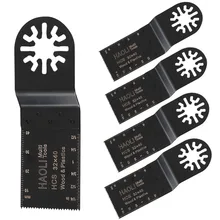 Free Shipping 5pcs 34mm Universal Oscillating Tools Saw Blades Accessories fit for Multimaster power tools