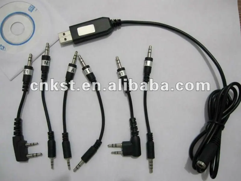 Все в одном USB кабель программирования для Moto /Kenw00d /Icom /Vertex /Wouxun /Puxing /Quansheng /Baofeng