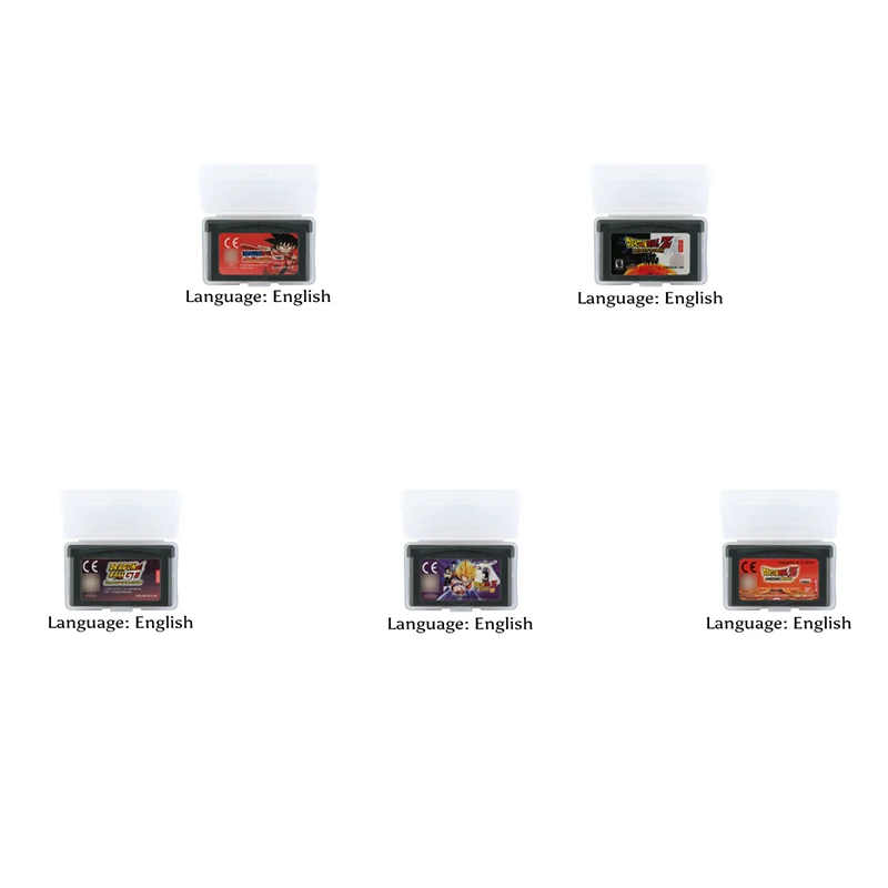 

32 Bit Video Game Cartridge Console Card Dragon Ball Series US English Language