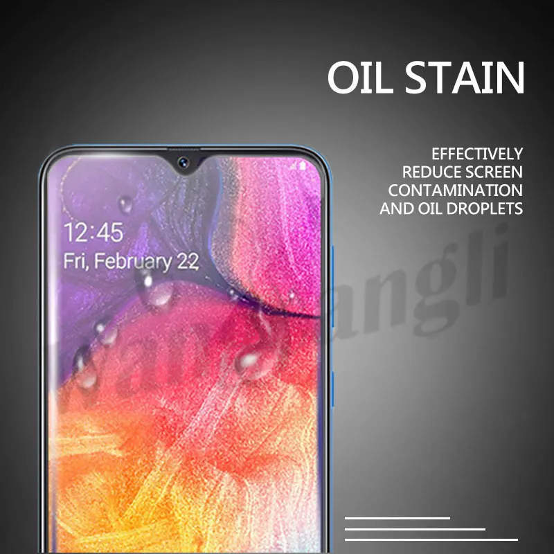 Для samsung Galaxy a50 закаленное стекло защитное на экран телефона 9H Защитная пленка для