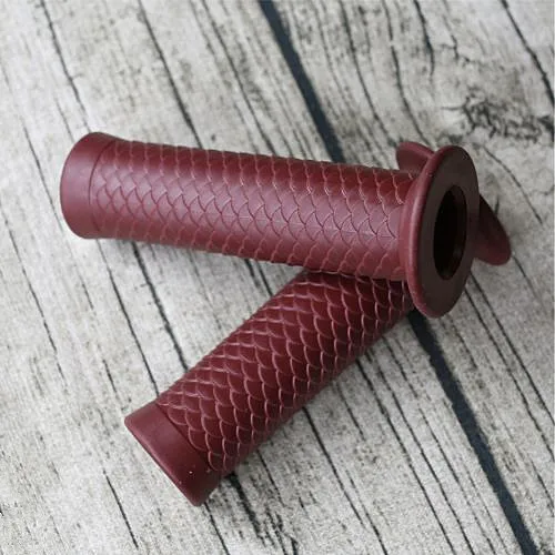 7-8-22mm-Motorcycle-Handlebar-Hand-Grips-Bar-End-Fish-scales-grips-retro-modified-universal-Handgrip (10)