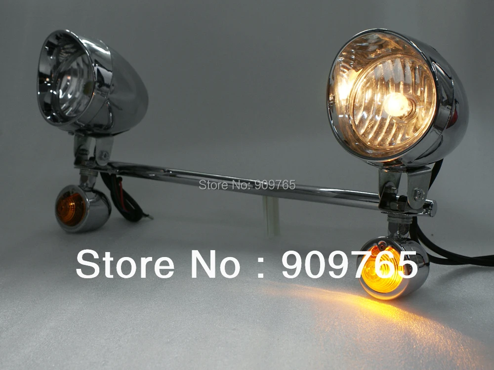 For Suzuki Honda Amber Driving Turn Signal Lamp Passing Lights Bar VL VS VTX Yamaha V Star VStar XVS XV 650 1100 1300 SpotLight For Suzuki Honda Amber Driving Turn Signal Lamp Passing Lights Bar VL VS VTX Yamaha V Star VStar XVS XV 650 1100 1300 SpotLight