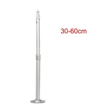 30-60 см алюминиевый потолочный кронштейн Регулируемая Серебряная стойка для камеры видеонаблюдения