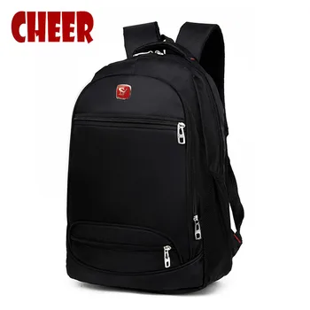 

2020 Men's Backpacks Bolsa Mochila for Laptop 14Inches Notebook Computer Bags Men Backpack School Oxford Black For Teenagers