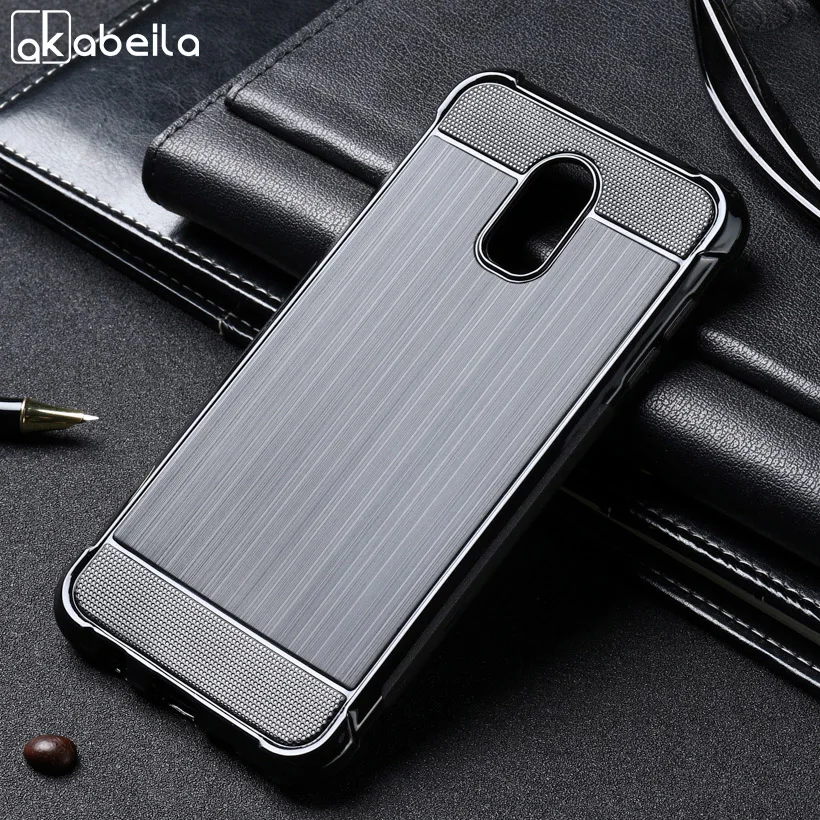 

AKABEILA Case For Samsung Galaxy C7 2017 Case Silicone For Samsung Galaxy C8 Cover Anti-Knock Brush TPU C710F/DS J7 Plus C7100