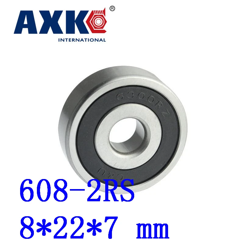 2019 упорный подшипник 50 шт./лот 608 2rs 608rs R 2280hh 8*22*7 мм Abec 5 Z3v3 Minideep шариковый
